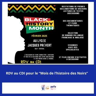 📢 Février : Mois de l’Histoire Noire ✊🏾