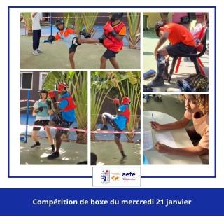 Compétition de Boxe et formation des juges-arbitres