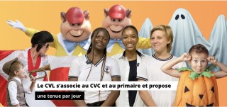 Le CVC-CVL propose une semaine à thème = une tenue pas jour jusqu'à Halloween