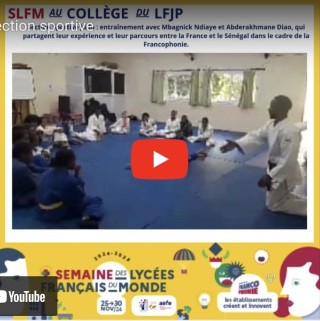 Semaine des lycées français du monde 2024 : Section Sportive Judo