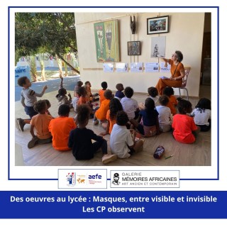 Des oeuvres au lycée : Masques "entre visible et invisible"