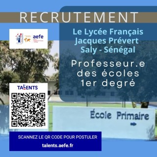 Offre d'emploi  : Professeur.e des écoles