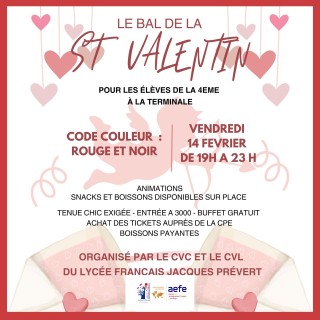 ✨💃 Bal de la Saint-Valentin 🎶❤️