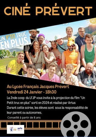 Le Ciné-Prévert est de retour le 24 janvier 2025